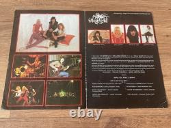 Spider The Spied Alive Tour 1983 poster/ programme signed by the band