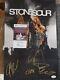 Stone Sour 11x17 Poster Band Signed House Of Gold And Bones Part 2 Tour Jsa Coa