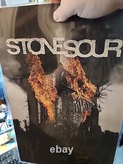Stone Sour 11x17 Poster Band Signed House Of Gold And Bones Part 2 Tour JSA COA