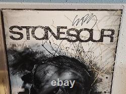 Stone Sour 11x17 Poster Band Signed House Of Gold And Bones Tour Part 1 JSA COA