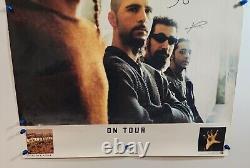 System of a Down 2001 BAND SIGNED Toxicity CD/Vinyl Tour Promo Rare Serj Tankian