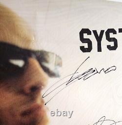 System of a Down 2001 BAND SIGNED Toxicity CD/Vinyl Tour Promo Rare Serj Tankian