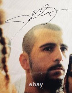 System of a Down 2001 BAND SIGNED Toxicity CD/Vinyl Tour Promo Rare Serj Tankian