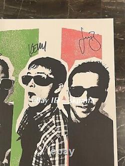 THE INTERRUPTERS Poster Band Signed Tour 2024 Red Rocks 18x24? Official Merch