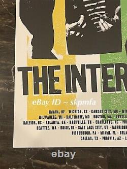 THE INTERRUPTERS Poster Band Signed Tour 2024 Red Rocks 18x24? Official Merch