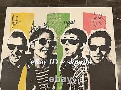 THE INTERRUPTERS Poster Band Signed Tour 2024 Red Rocks 18x24? Official Merch