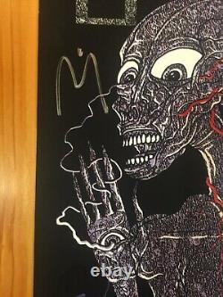 TOOL Band Signed Tour Poster 2011 Adam Jones DOODLED Art Sydney Australia RARE