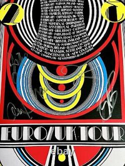 The Black Angels 2023 Euro / UK Tour Rare (Signed by the whole Band)