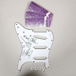 The Junk Beer Kidnap Band Signed Pickguard Corey Taylor COA JSA