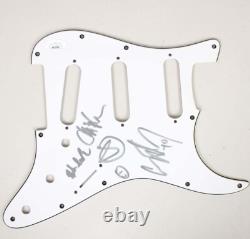 The Junk Beer Kidnap Band Signed Pickguard Corey Taylor COA JSA