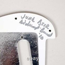 The Junk Beer Kidnap Band Signed Pickguard Corey Taylor COA JSA