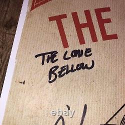 The Lone Bellow Band Autographed 2017 May You Be Well Tour 14x22 JSA Signed Rare