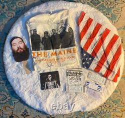 The Maine Band Lot of Fan Memorabilia Signed Tour Merch and CDs