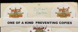 The Outlaws Band Autograph Hand Signed 1993 Tour Button Designer's Master Sheet