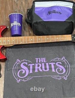 The Struts Autographed Guitar and Pretty Vicious VIP Tour Pack