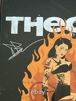 Theory Of A Deadman Autographed Band Framed 11X17 The Truth Is. Tour Poster JSA