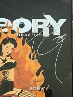 Theory Of A Deadman Autographed Band Framed 11X17 The Truth Is. Tour Poster JSA