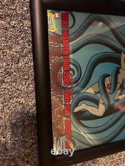 Thrice Warped Tour 2005 Poster Art by Brian Ewing (SIGNED BY BAND) Framed