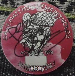 Tim Reynolds Dmb Guitar Signed Vintage Original Dave Matthews Band Tour Pass 99