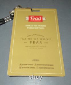 Toad The Wet Sprocket Band Signed Autograph Vip Pass 2016 Fear Tour