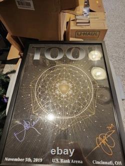 Tool Band 2 Gig Concert Poster Cincinnati Tour November 5 2019 /650 Signed