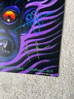 Tool Band Alex Grey Signed Tour Poster Brisbane Australia February 20 2020 /500