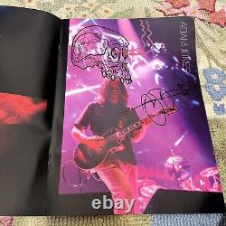 Tool Band Doodled Adam Jones + Band Signed Autographed Tour Program 2022 Doodle