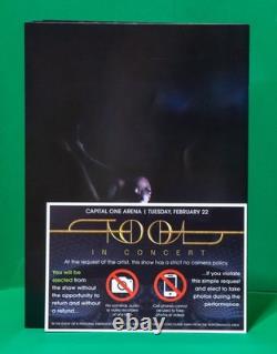 Tool Band Fear Inoculum Band Signed Tour Program 2022 Bought in Washington DC
