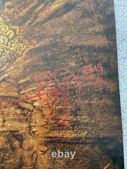 Tool Band Signed Concert Poster Raleigh Tour November 24 2019 650 Allen Williams