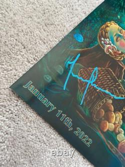 Tool Band Signed Concert Poster Tacoma Tour January 11 2022 /780 Lori Nelson