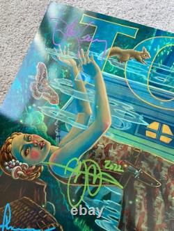 Tool Band Signed Concert Poster Tacoma Tour January 11 2022 /780 Lori Nelson