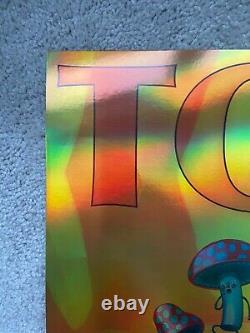 Tool Band Signed Concert Tour Poster Kelowna October 22 2023 /750 AMAZING DOODLE