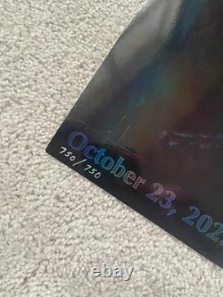 Tool Band Signed Concert Tour Poster Vancouver October 23 2023 /750 Chet Zar