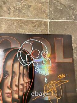 Tool Band Signed Doodle Tour Poster Auckland New Zealand February 2020 Miles