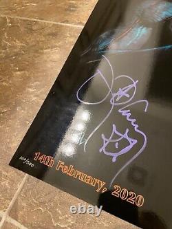 Tool Band Signed Doodle Tour Poster Perth Australia February 14 2020 Adi Granov