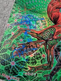 Tool Band Signed Poster Amsterdam Tour Concert May 19 2022 500 Alex Grey Adam 2x