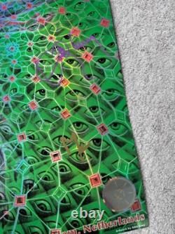 Tool Band Signed Poster Amsterdam Tour Concert May 19 2022 500 Alex Grey Adam 2x