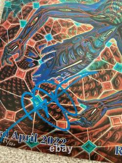 Tool Band Signed Poster Copenhagen Tour Concert April 23 2022 /500 Alex Grey