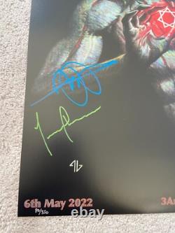 Tool Band Signed Poster Dublin Tour Concert May 6 2022 /350 Adi Granov