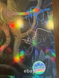 Tool Band Signed Poster Sonic Temple Columbus Tour May 2023 352/450