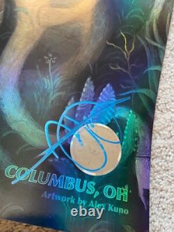 Tool Band Signed Poster Sonic Temple Columbus Tour May 25 2023 /450 Alex Kuno