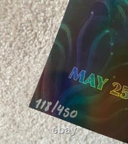 Tool Band Signed Poster Sonic Temple Columbus Tour May 25 2023 /450 Alex Kuno