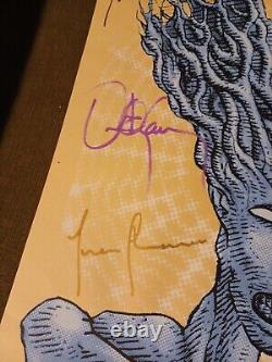 Tool Band Signed Tour Poster Bill Graham San Francisco CA 2010 Adam Jones