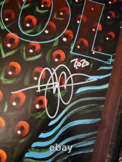 Tool Band Signed Tour Poster Melbourne Australia Feb 23 2020 Alex Grey Guardian