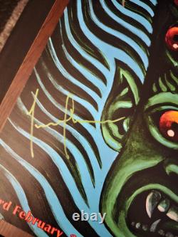 Tool Band Signed Tour Poster Melbourne Australia Feb 23 2020 Alex Grey Guardian
