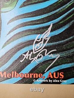 Tool Band Signed Tour Poster Melbourne Australia February 2020 Alex Grey SIGNED
