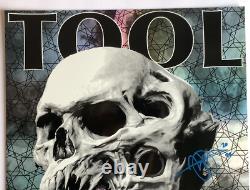 Tool signed Houston Poster 2022 fear inoculum concert tour Max Verehin 67/730