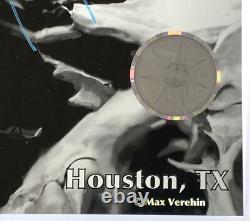 Tool signed Houston Poster 2022 fear inoculum concert tour Max Verehin 67/730