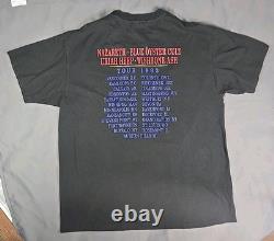 Total Recall Tour SIGNED T Shirt XL Nazareth Uriah Heep Blue Oyster Cult 1993
