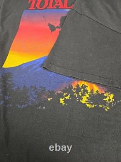 Total Recall Tour SIGNED T Shirt XL Nazareth Uriah Heep Blue Oyster Cult 1993